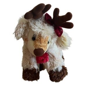 *ENCORE GROUP HOLIDAY CHRISTMAS REINDEER PLUSH STUFFED ANIMAL
